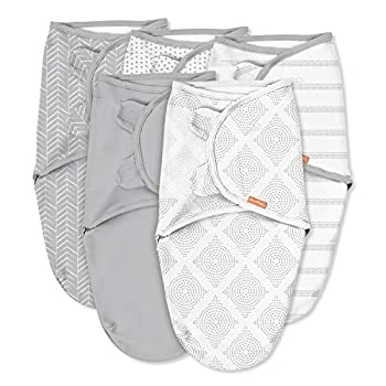 【中古】【インポート品・未当て嵌める】SwaddleMe Original Swaddle 5-PK、グレイズフォーデイズ、スモール