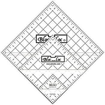 【中古】【輸入品・未使用】Bloc Loc~ハーフスクエア三角定規セット #3~1.5 3.5インチ 5.5インチ アクリル定規｜ムジカ＆フェリーチェ店