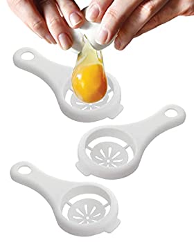 【中古】【インポート品・未当て嵌める】Amazin Product (3容器に並べる) 手道具黄色 ホワイトセパレーター 卵ディバイダー ストレーナー 映写幕ろ波器 シェフキッチンガジェット