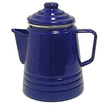 【中古】【輸入品・未使用】Coleman 9-Cup Enamelware Coffee Percolator / コールマン 9カップ コーヒーパーコレータ [並行輸入品]｜ムジカ＆フェリーチェ店