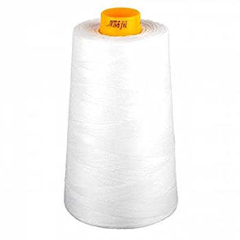 【中古】【輸入品・未使用】Aurifil 2024 Mako 40Wt 100%コットン糸、3280ヤードコーンホワイト|ムジカ&フェリーチェ店