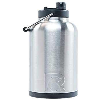 【中古】【輸入品・未使用】(アールティック) RTIC 水差し 水筒 1ガロン ステンレス 真空保温 大型 ハンドル付き｜ムジカ＆フェリーチェ店