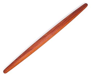 【中古】【輸入品・未使用】(Jatoba) - French Rolling Pin - Tapered Wooden Rolling Pin for Baking Pizza%ｶﾝﾏ% Pastry Dough or Pasta - Hard Wood Roller Baking Pin Ma｜ムジカ＆フェリーチェ店