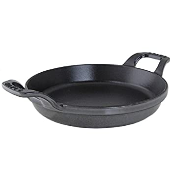 【中古】【輸入品・未使用】ストウブ フライパン ラウンド スタッカブルディッシュ 20cm グラファイトグレー 1302018 (40509-557-0) ホーロー 鋳物 ラタンプレート [並行輸|ムジカ&フェリーチェ店