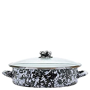 【中古】【輸入品・未使用】Enamelware???Largeソテーパン 8 Quarts BL80|ムジカ&フェリーチェ店