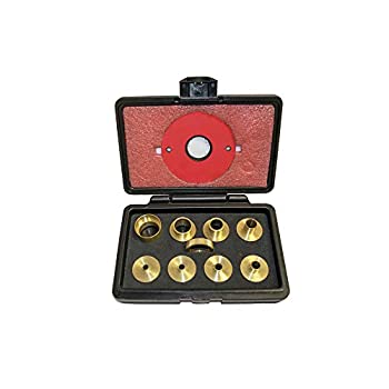 【中古】【輸入品・未使用】SawStop RT-TGS 9 Pc Brass Precision Template Guide Set