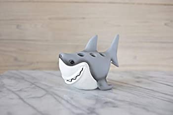 【中古】【輸入品・未使用】Borders Unlimited Fish 'N Sharks ホワイト歯ブラシホルダー マルチ｜ムジカ＆フェリーチェ店