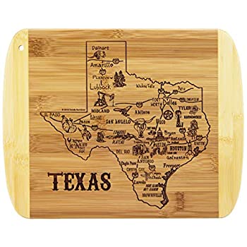 【中古】【インポート品・未当て嵌める】Totally Bamboo A Slice of Life テキサス州 竹製サービング\u0026切り立てるゲーム盤 キッチン用品・食器・調理器具-その他