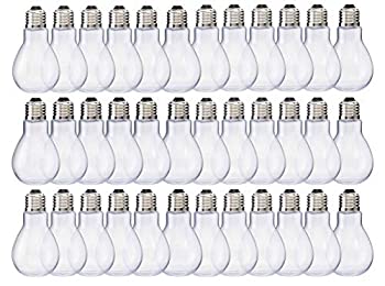 【中古】【輸入品・未使用】Home Collectives 充填可能電球コンテナ 36個パック ? クリアプラスチックキャンディジャー パーティー記念品 装飾センターピース アート&クラフ