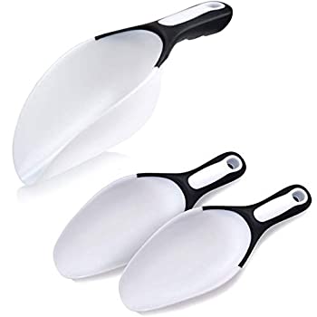 【中古】【輸入品・未使用】Rockland Guard 大型スクープ キャニスター アイスキューブ 小麦粉 ドライフード キャンディ ポップコーン コーヒー豆 ペットフード用 (3パック)