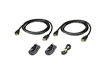 【中古】【輸入品・未使用】ATEN Technologies 6フィート デュアルディスプレイ HDMI セキュリティKVMケーブルキット