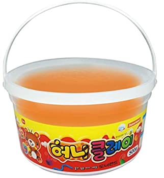 【中古】【輸入品・未使用】Donerland ハニークレイ バルクパッケージ 500g 1ポンド (オレンジ)