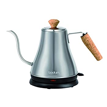 【中古】【インポート品・未当て嵌める】Bodum 11883-57US Melior Gooseneck Water Kettle%ｶﾝﾏ% 27 Ounces%ｶﾝﾏ% Matte Silver [並行輸入品]