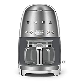 【中古】【輸入品・未使用】Smeg コヒーメーカー Retro Style 10 Cup Programmable Coffee Maker Machine Stainless Steel [並行輸入品]