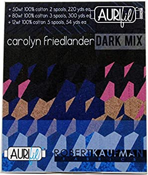 【中古】【輸入品・未使用】Carolyn Friedlander ダークミックス オーリフィル スレッドキット 10 ミックスウエイト スモールスプール CFDM10｜ムジカ＆フェリーチェ店