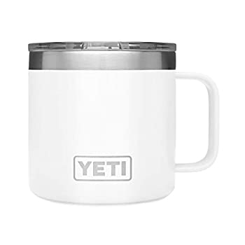 【中古】【輸入品・未使用】YETI イエティ RAMBLER ランブラー 14 oz Mug マグ White ホワイト [並行輸入品]
