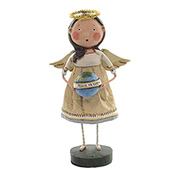 【中古】【輸入品・未使用】Lori Mitchell 平和の天使 ポリレジンワールドグローブクリスマス 11170|ムジカ&フェリーチェ店