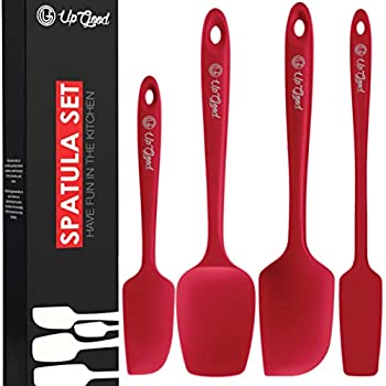 【中古】【輸入品・未使用】UpGood シリコンスパチュラセット | 料理、ベーキング、ミキシング用に作られた3つの多目的ツール | 一体型デザイン ノンスティック&600F耐熱 |