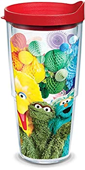 【中古】【輸入品・未使用】Tervis セサミストリート 50周年記念パーティーラップ 24 oz Tumbler