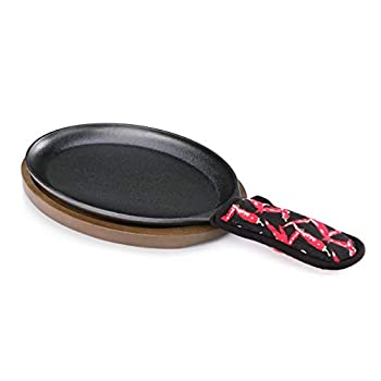 【中古】【インポート品・未当て嵌める】New Star Foodservice 1028614 御役目用鋳鉄ファジータセット 焼けるスキネットボール 和ビステキ一皿