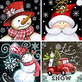 【中古】【輸入品・未使用】KISSBUTY 5D フルドリル クリスマス ダイヤモンドペインティングキット DIYダイヤモンドラインストーンペインティングキット 大人と初心者用 ダ｜ムジカ＆フェリーチェ店 11,011円