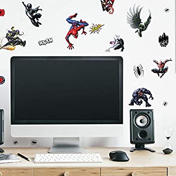 【中古】【輸入品・未使用】RoomMates Spider-Man Favorite Characters Peel and Stick Wall Decals