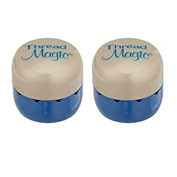 【中古】【輸入品・未使用】Ghi Magic Thread Round (ブルーアイボリー 2個パック)