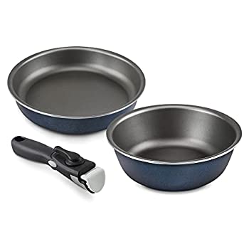 【中古】【輸入品・未使用】SHINEURI 焦げ付き防止パン キャンプ調理器具キャンプパン ノンスティック鍋パン 取り外し可能なハンドル付き 日本デザイン チタン製フライパン