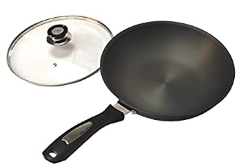 【中古】【輸入品・未使用】SK-7301: 硬質アルマイト中華鍋 (12インチ)