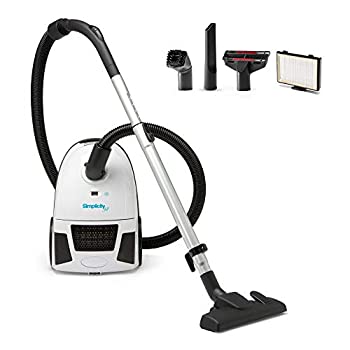 【中古】【インポート品・未当て嵌める】キャニスター掃き出す機 Simplicity Jill コンパクトバキューム 硬材床と引っ敷き用 デュアルお墨付き HEPA濾す 袋入り口・入口 その他-キッチン用品・食器・調理器具