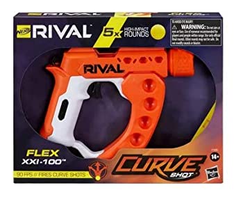 【中古】【輸入品・未使用】NERF Rival Flex XXI-100 Curve Shot ナーフライバルフレックスXXI-100カーブショット [並行輸入品]｜ムジカ＆フェリーチェ店