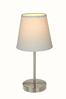 【中古】【インポート品・未当て嵌める】Simple Designs Home LT2013-RED 速見表照明ランプ Ｎｉ みがき上げる 布疑しさ付き添い人 赤 White LT2013-WHT 1 [並行輸入品] 家電-その他