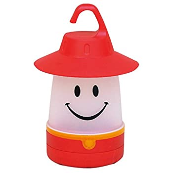 【中古】【インポート品・未当て嵌める】Time Concept Smile LED Lantern: Portable Night Light Camping Lantern For Kids (Hibiscus)%ｶﾝﾏ%Red 141［並行輸入］
