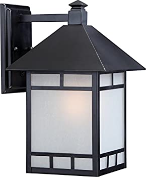 【中古】【輸入品・未使用】Nuvo Lighting 60/5602 ドレクセル ミディアム ワンライト ウォールランタン 100ワット A19 屋外ポーチとパティオ照明 つや消しシードグラス付き