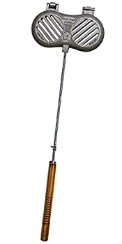 【中古】【輸入品・未使用】ローマのケースパックCast Iron Double Slottedバーガー&肉Grillers