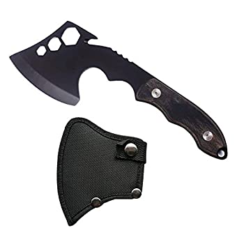 【中古】【輸入品・未使用】Hewflitハンドアックス 手斧 斧 マサカリ 薪割り コンパクト ミニ 持ち運び 六角レンチ機能付き バーベキュー 焚き火 落ち木 火おこし キャンプ|ムジカ&フェリーチェ店