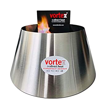 【中古】【輸入品・未使用】Large BBQ Vortex (in) Direct Cooking Charcoal Grill Accessory Cone for BGE XL Jumbo Joe UDS 55 gal - Original - USA Made -Genuine Large