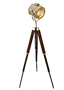 【中古】【インポート品・未当てはめる】Marine交通信号三脚立ち会い場照明ランプ???Hand Made With Brilliantクローム大成