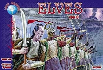 【中古】【インポート品・未当て嵌める】PLASTIC MODEL KIT ELVES%ｶﾝﾏ% SET 1 1/72 ALLIANCE 72004