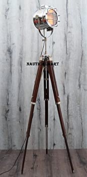 【中古】【インポート品・未当てはめる】DesignerCr三脚の床照明ランプの探し回るライトリビングルームNAUTICALMART
