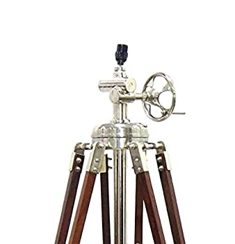 【中古】【輸入品・未使用】NAUTICALMART royal marine tripod floor lamp with chrome finish