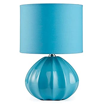 【中古】【輸入品・未使用】Napa Home & Garden Remy 12インチ ミニセラミックランプ アクア
