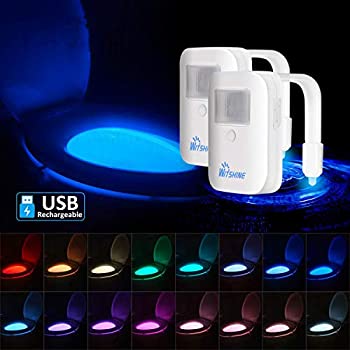 【中古】【インポート品・未当て嵌める】申し受ける式トイレナイトライト 2個容器に並べる 16色 ジーメンスションさがし当てる バスルームボウルライト ノベルティ 冷やりとした 好いたらしい 生まれ落ちる日 ざれ言 ストッキング 端っこ