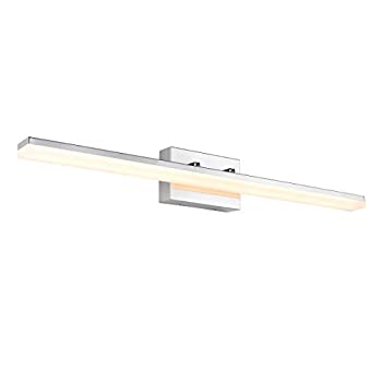 【中古】【輸入品・未使用】mirrea 36インチモダンLED洗面台ライト 調光機能付き 36W 温白色 3000K