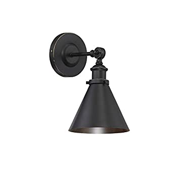 【中古】【輸入品・未使用】Savoy House 9-0901-1-44 グレン1ライトブロンズ壁取り付け用燭台(幅7インチ x 高さ12インチ)