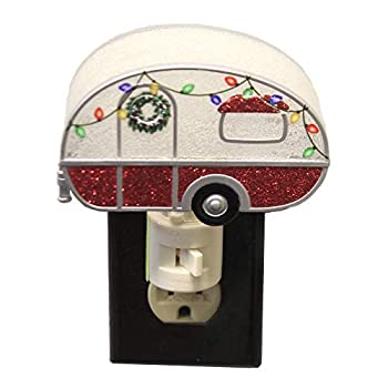 【中古】【輸入品・未使用】クリスマストレーラーデザイン ナイトライト 装飾 4 1/4インチ