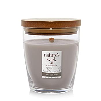 【中古】【インポート品・未当て嵌める】Nature\u0027s Wick 葉巻きタバコ 木肌蝋燭