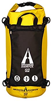 【中古】【輸入品・未使用】ADVANCED ELEMENTS Stash Pak Roll Top Dry Bag%ｶﾝﾏ% Yellow%ｶﾝﾏ% 20 L 141［並行輸入］｜ムジカ＆フェリーチェ店