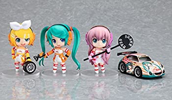 【中古-非常に良い】【修正デカールなし】ねんどろいどぷち レーシングミクセット 2010 Ver. （プルバックカー：白色） （ニコニコ直販限定販売）