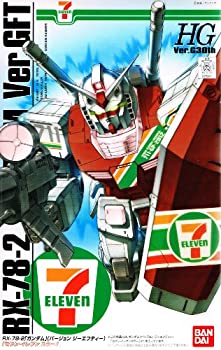 【中古-非常に良い】バンダイ(BANDAI) セブン-イレブン限定 HG 1/144 RX-78-2 ガンダム Ver.GFT(バージョン ジーエフティー) セブンイレブンカラー